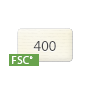 400 g Naturpapier creme FSC®