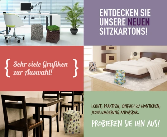 Sitzhocker online drucken